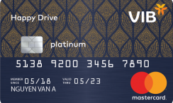 Thẻ tín dụng VIB Happy Drive