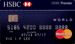 Thẻ Tín Dụng Premier MasterCard HSBC