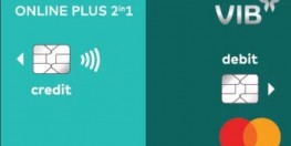 Thẻ tín dụng VIB Online Plus 2in11