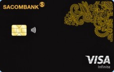 Thẻ tín dụng SACOMBANK VISA INFINITE