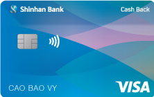 Shinhan Visa Cash Back Chuẩn 