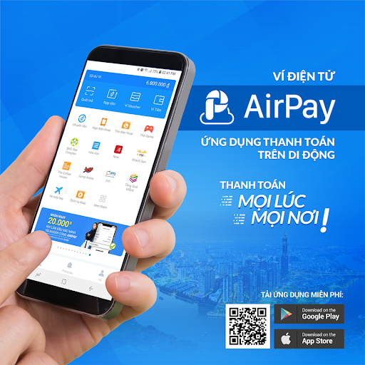 C&ocirc;ng ty C&ocirc;̉ ph&acirc;̀n AIRPAY