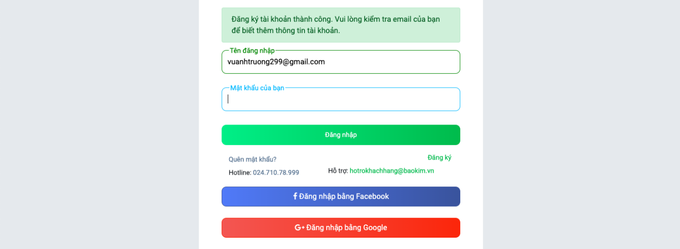 V&iacute; điện tử Bảo Kim