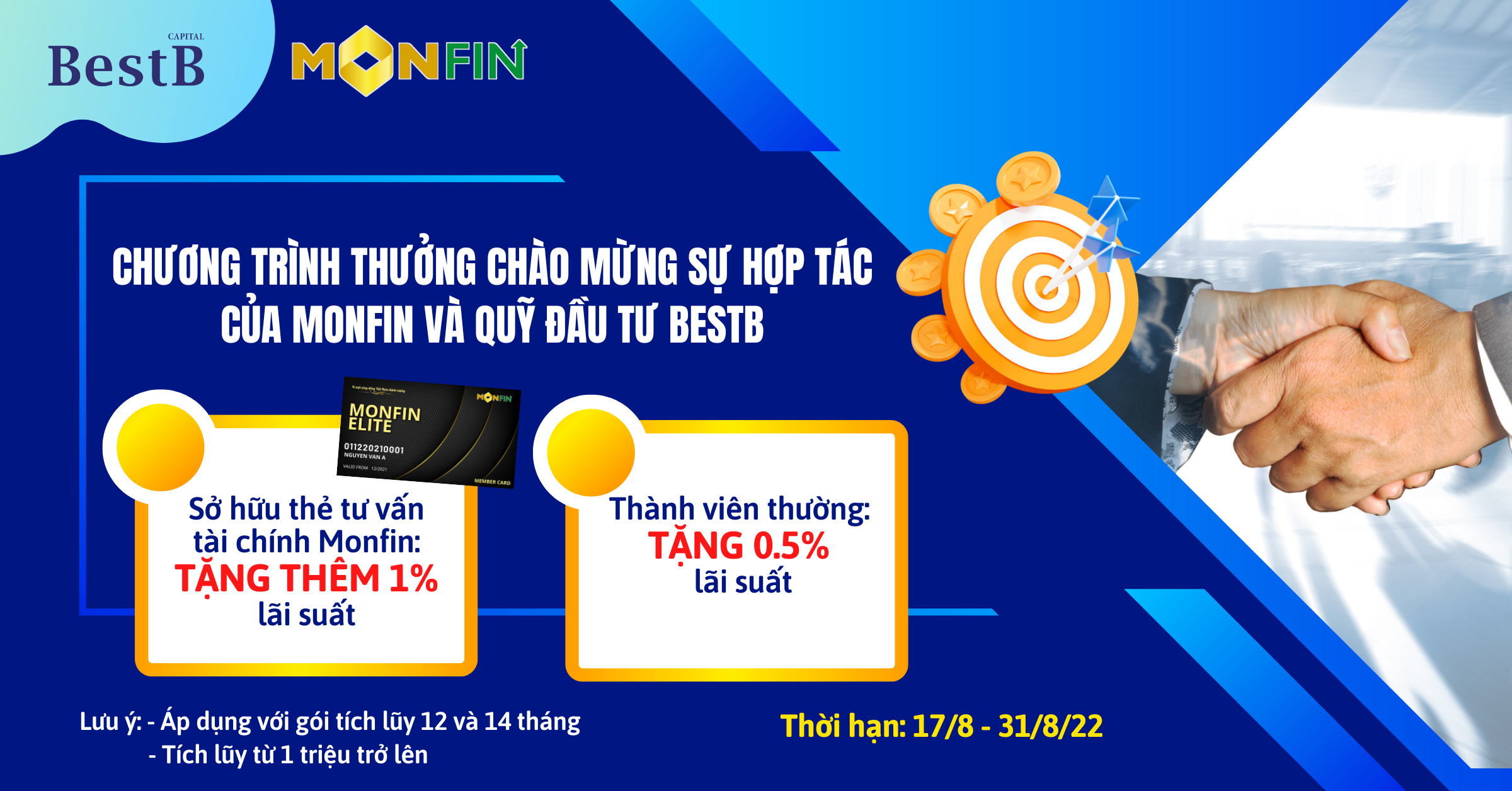 Thưởng to - Ưu đãi lớn cùng Monfin