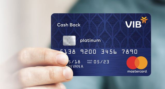 Thẻ tín dụng VIB Cash Back
