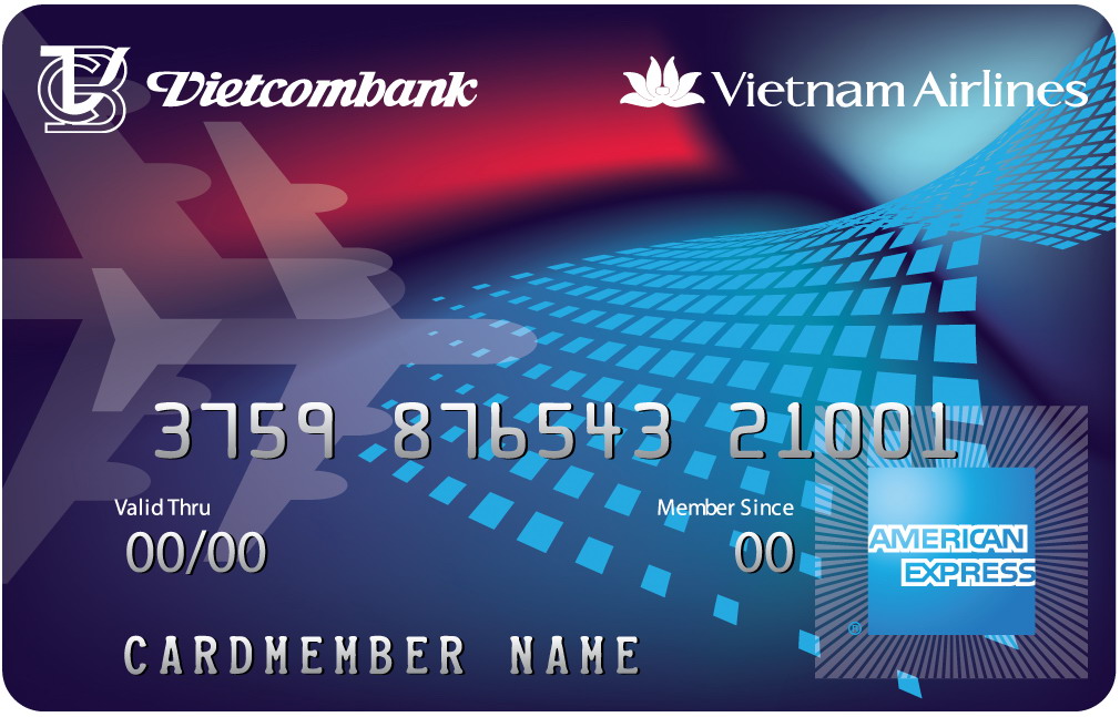 Thẻ Tín Dụng Vietcombank Vietnam Airlines American Express