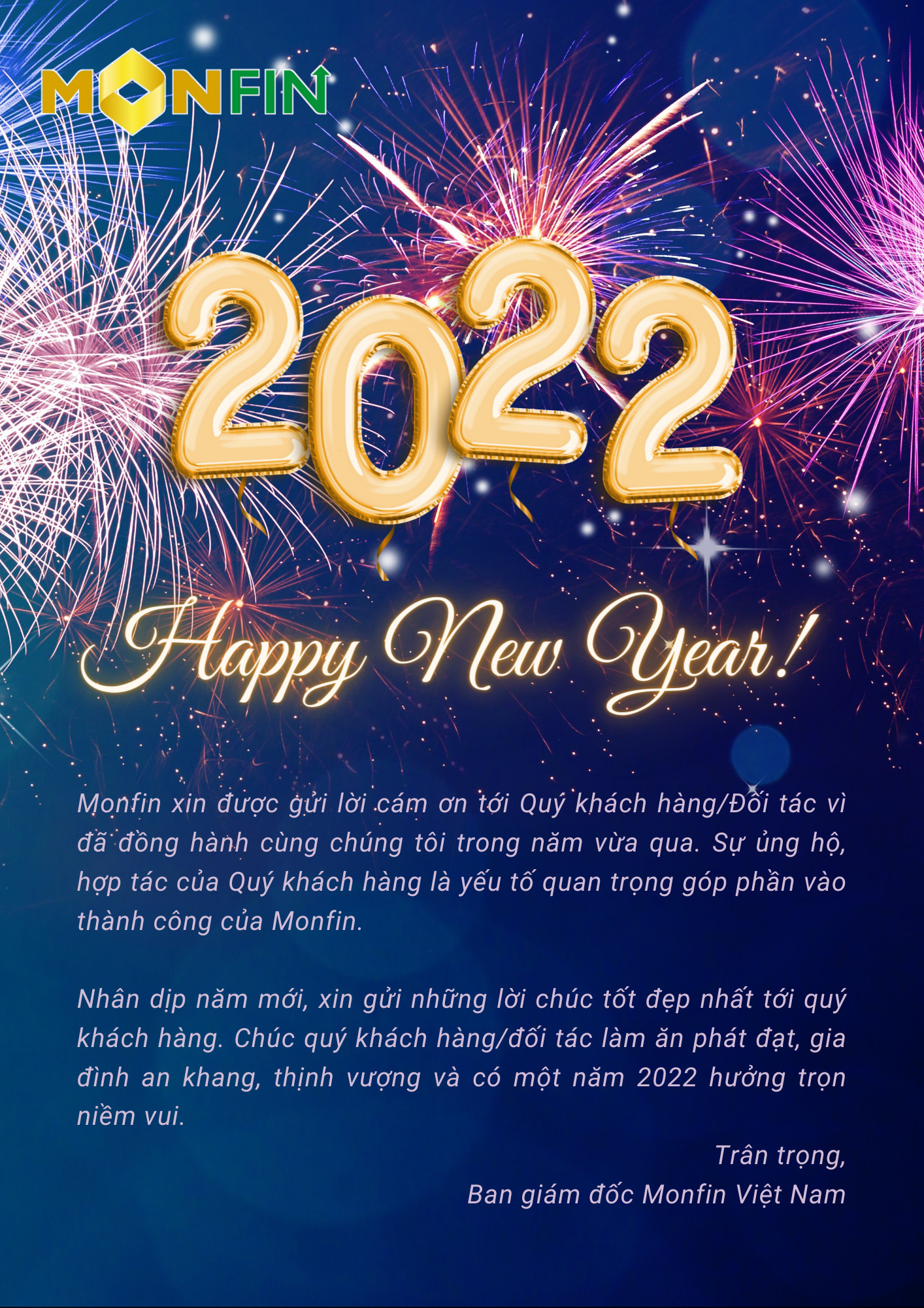 Chúc mừng năm mới 2022!