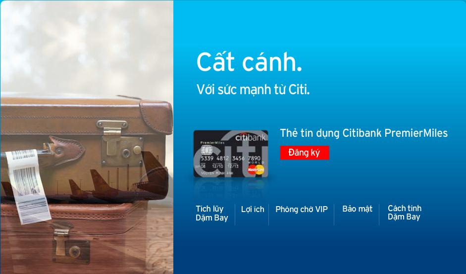 Thẻ t&iacute;n dụng Citi PremierMiles MasterCard2