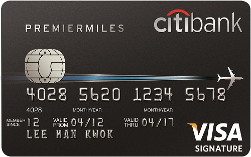 Thẻ t&iacute;n dụng Citi PremierMiles MasterCard