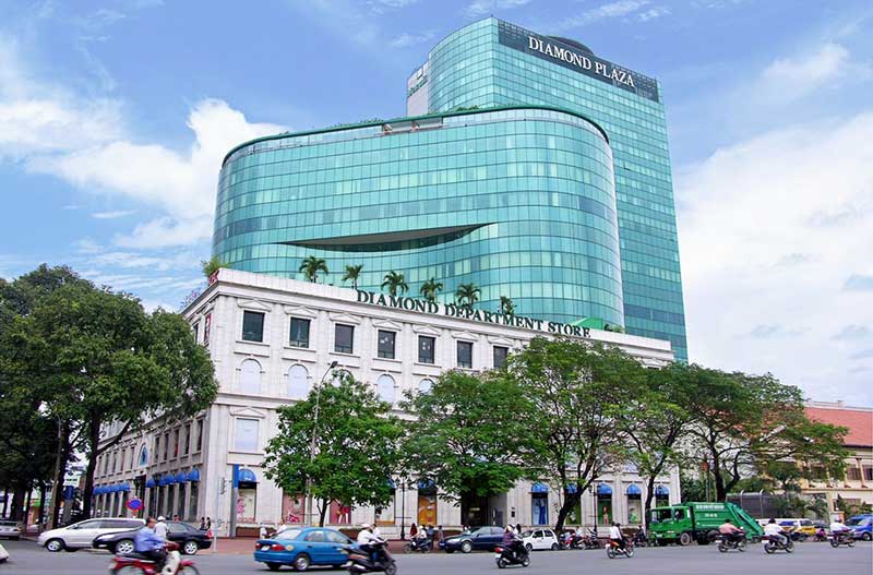 Thẻ Tín Dụng Quốc Tế Đồng Thương Hiệu Vietcombank Diamond Plaza Visa