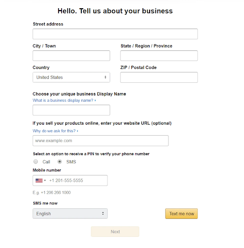 bán hàng trên nền tảng Amazon