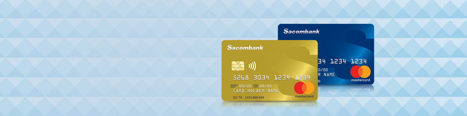 Thẻ tín dụng quốc tế Sacombank Mastercard