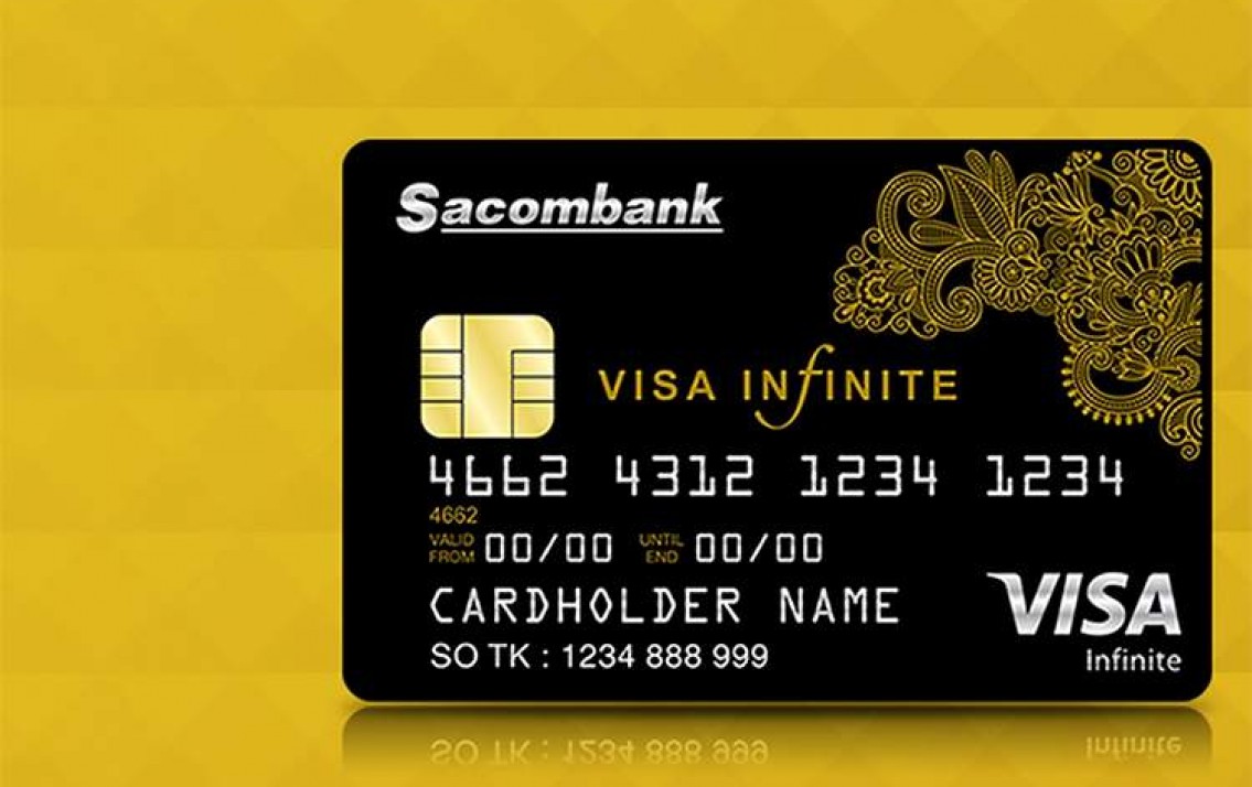 thẻ tín dụng quốc tế sacombank viisa infinite