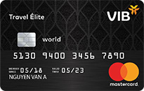 thẻ tín dụng vib travel elite