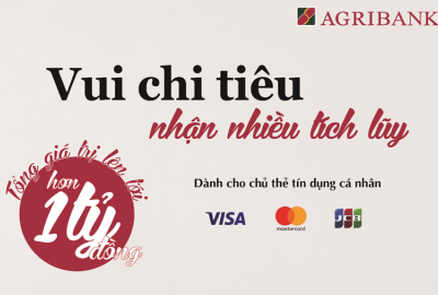 Thẻ tín dụng quốc tế Agribank Visa hạng Vàng – Ngập tràn ưu đãi