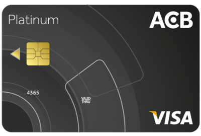 Thẻ tín dụng quốc tế ACB Visa Platinum – Nâng tầm cuộc sống