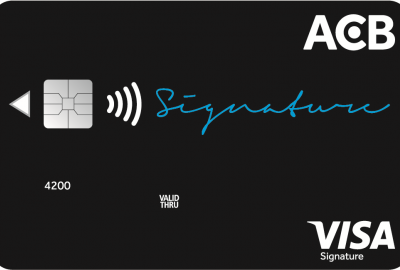 Thẻ tín dụng quốc tế ACB Visa Signature – Phong thái đỉnh cao