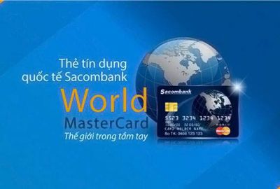 Thẻ tín dụng quốc tế Sacombank World Mastercard – Đẳng cấp Mastercard