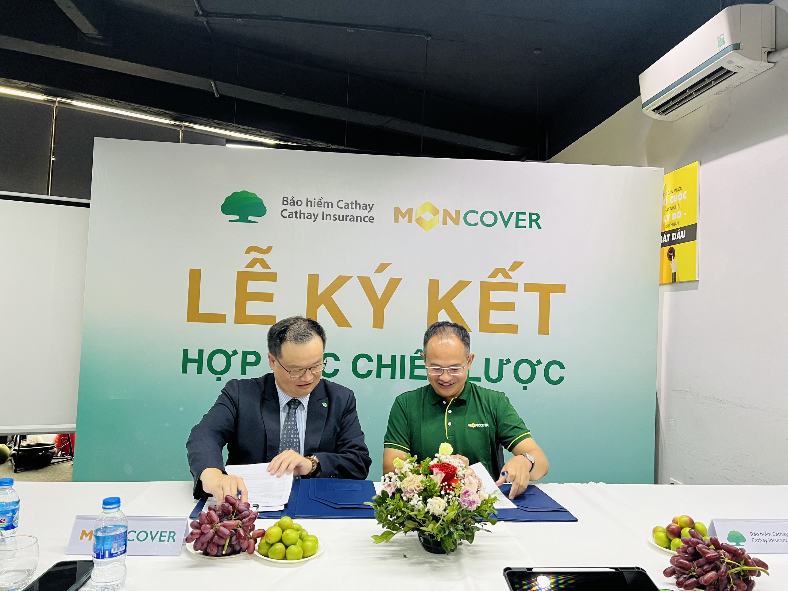 Moncover và Cathay 'bắt tay' tạo nên cuộc cách mạng bảo hiểm số tại Việt Nam