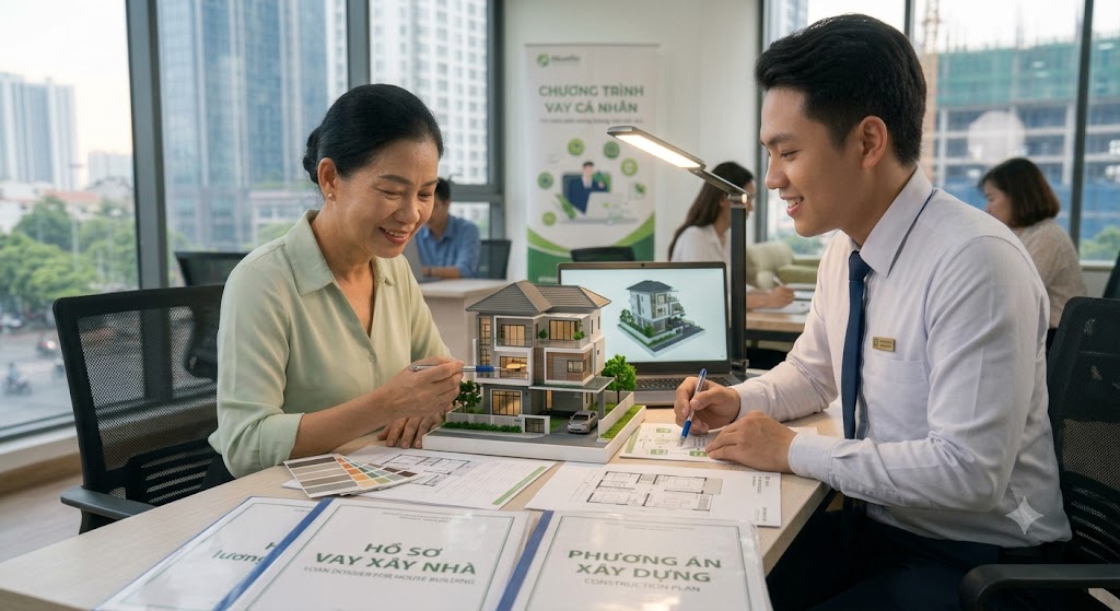 Vay xây nhà 2026: Tính đúng từ đầu để không vỡ kế hoạch