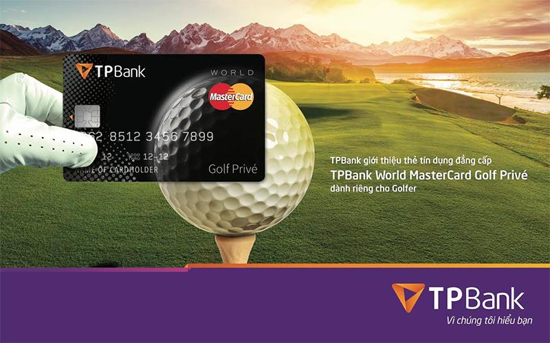Thẻ tín dụng TPBank World MasterCard Golf Privé 