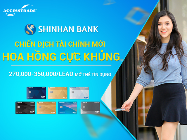  Shinhan Bank Visa CashBack Chuẩn